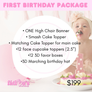 Fisrt Birthday Package