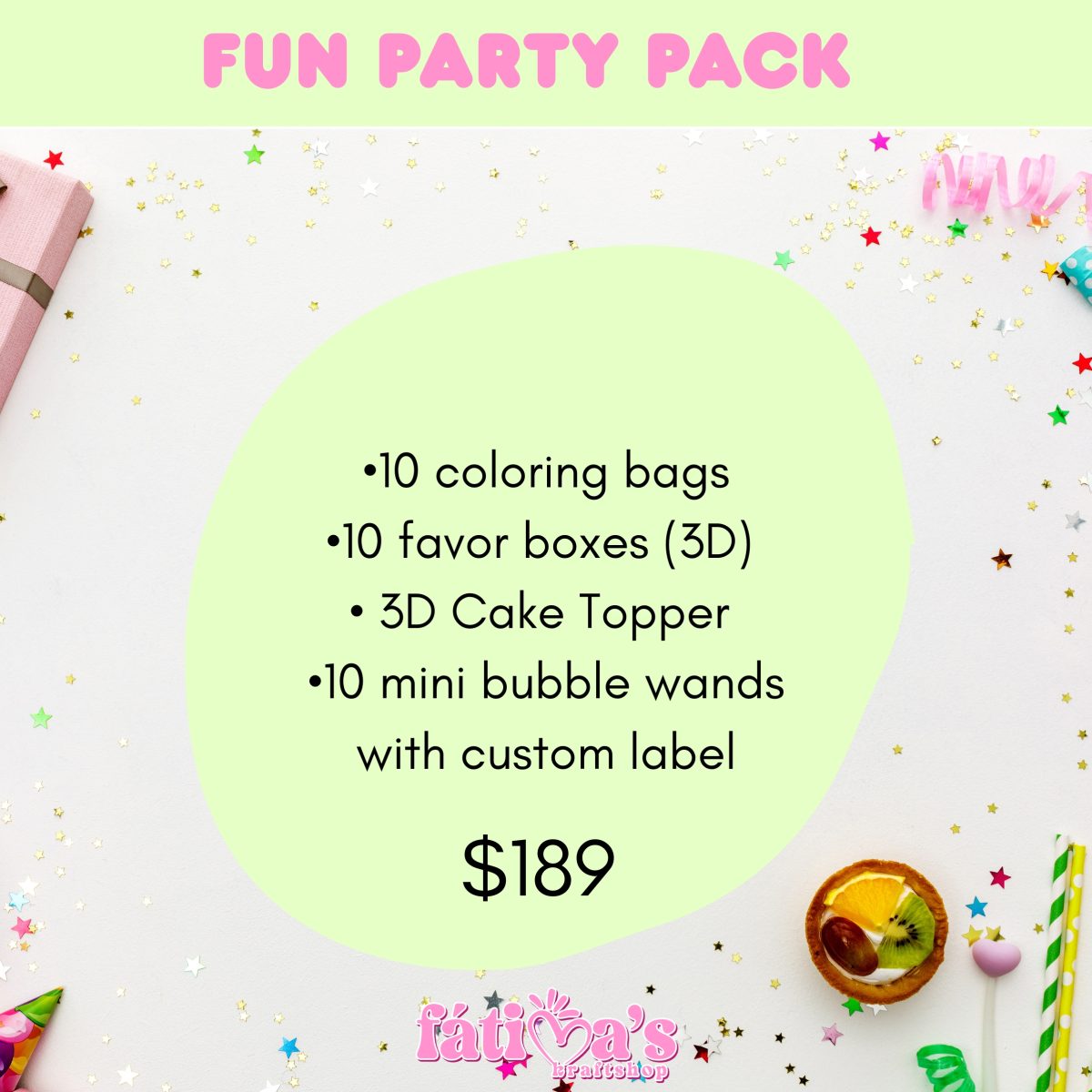 Party Packages - 6
